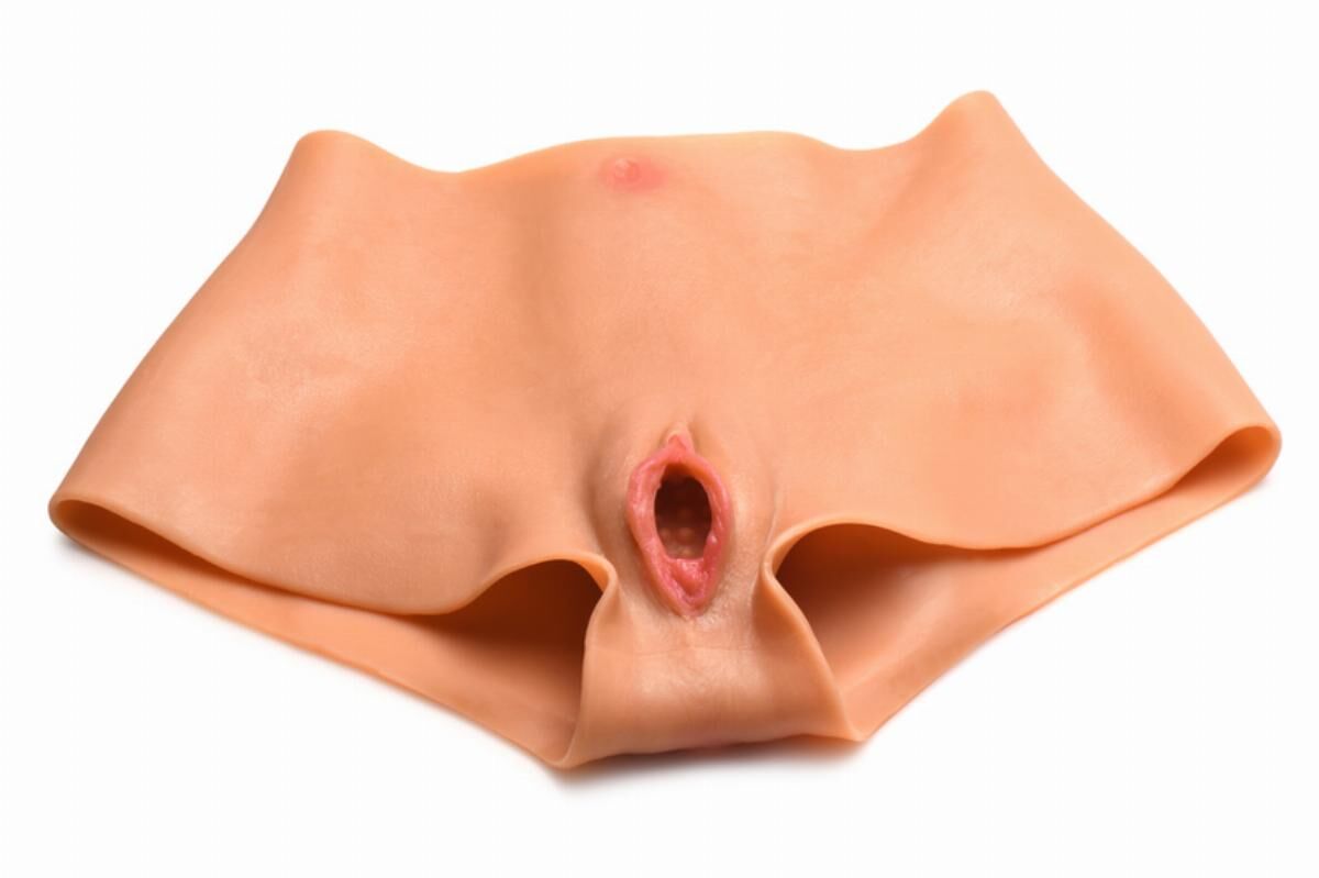 Накладна вагіна Master Series Silicone Vagina +