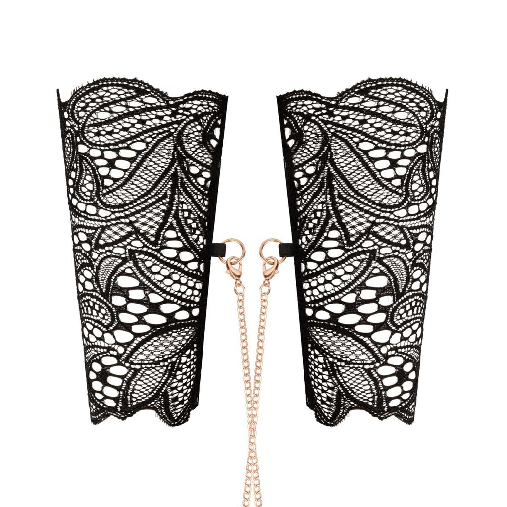 Мереживні наручники та комір Rosy Gold Lace Cuffs and Collar