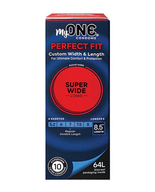 Презервативи ONE Super Wide & Long