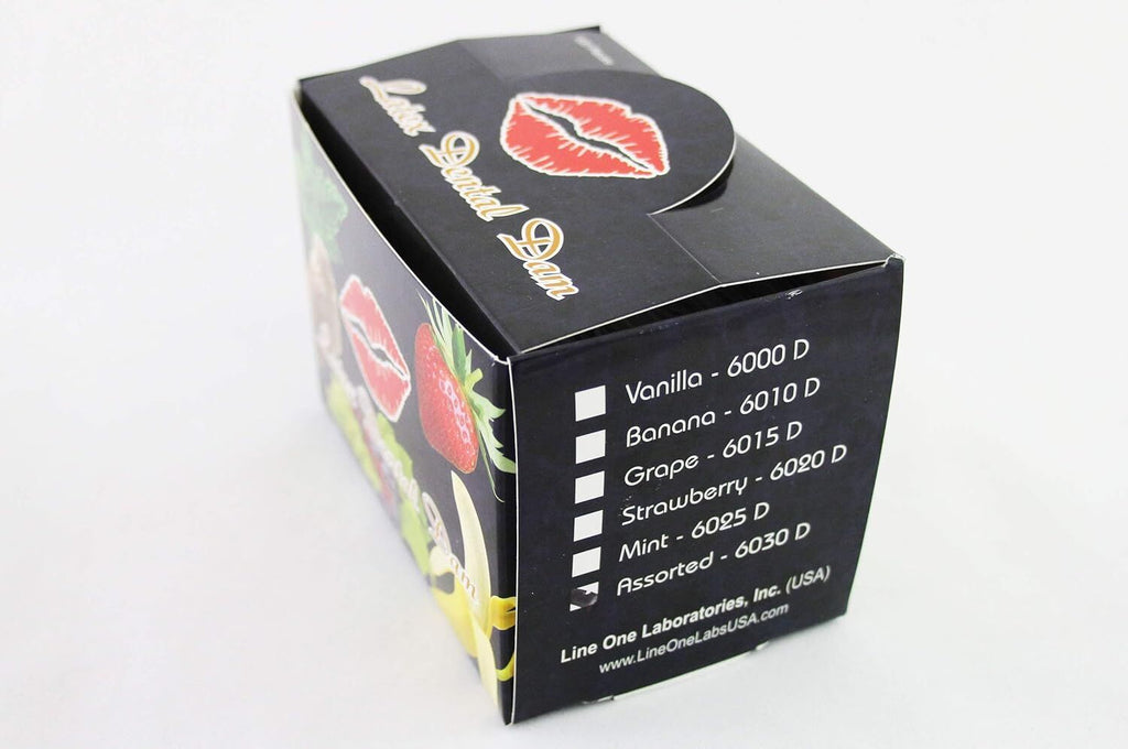 латексних серветок latex dental dams assorted