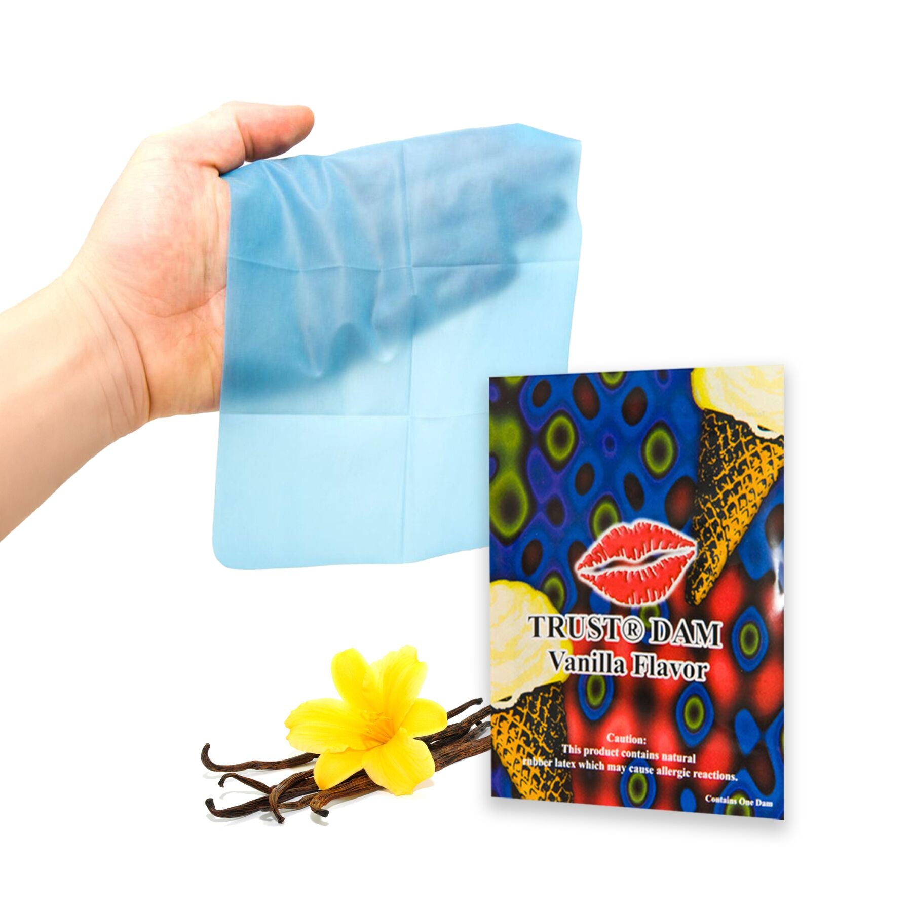 латексна серветка latex dental dams vanilla