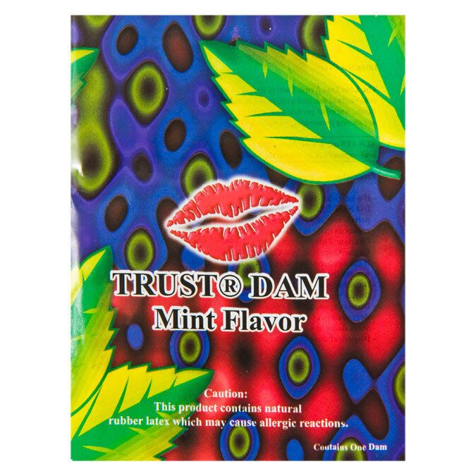 латексна серветка latex dental dams mint
