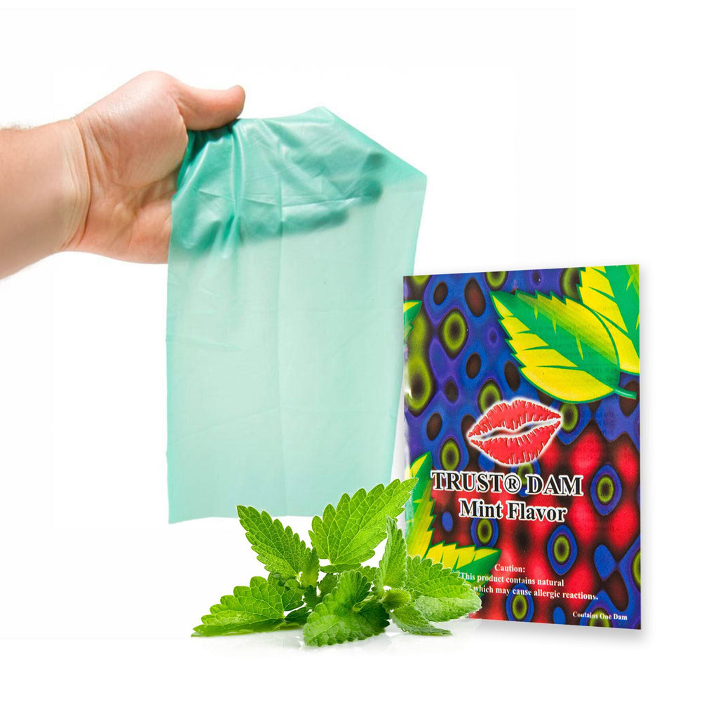 латексна серветка latex dental dams mint