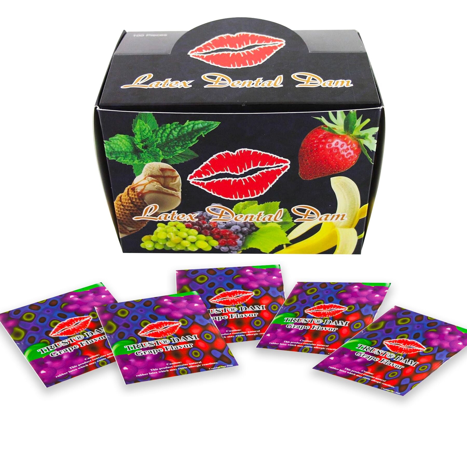 латексних серветок latex dental dams grape