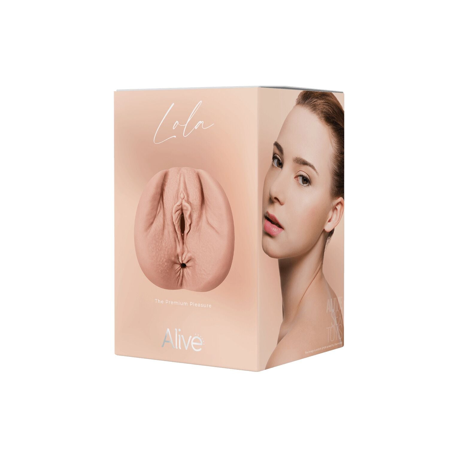 Мастурбатор-вагіна + попка Alive Lola Super Realistic Masturbator L Flesh
