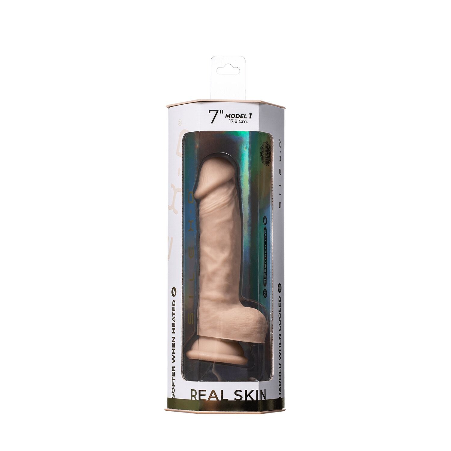 Фалоімітатор SilexD Johnny Real Skin Flesh MODEL 1