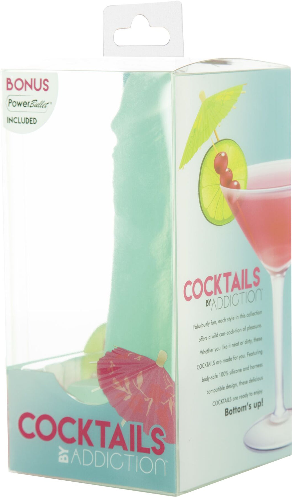 Фалоімітатор на присосці Cocktails by Addiction Mint Mojito