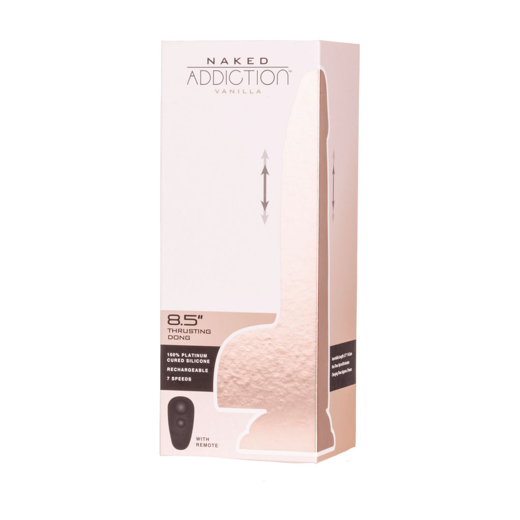 Фалоімітатор із пульсацією Addiction Naked Addiction 8.5 Thruster