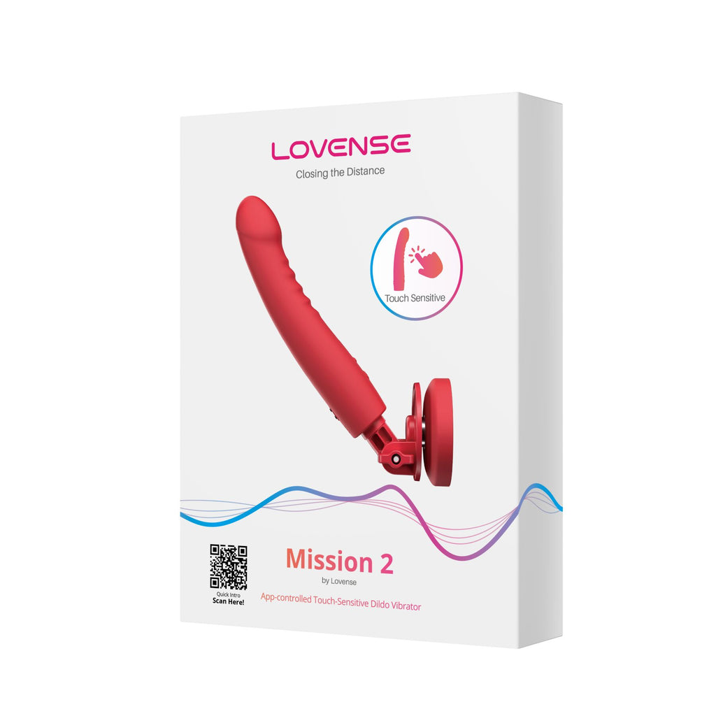 Смарт-міні секс-машина Lovense Mission 2 Vibrating suction cup dildo