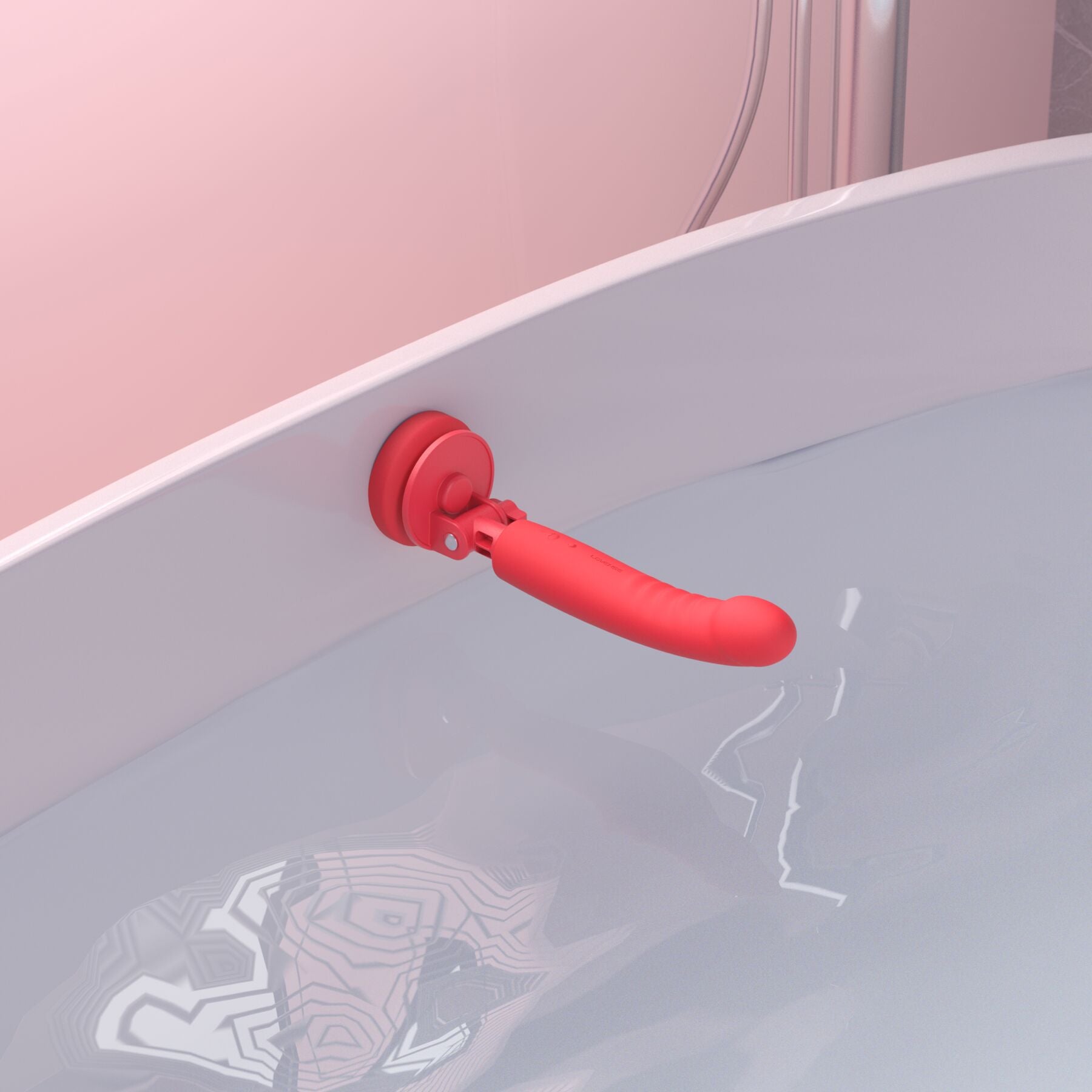 Смарт-міні секс-машина Lovense Mission 2 Vibrating suction cup dildo