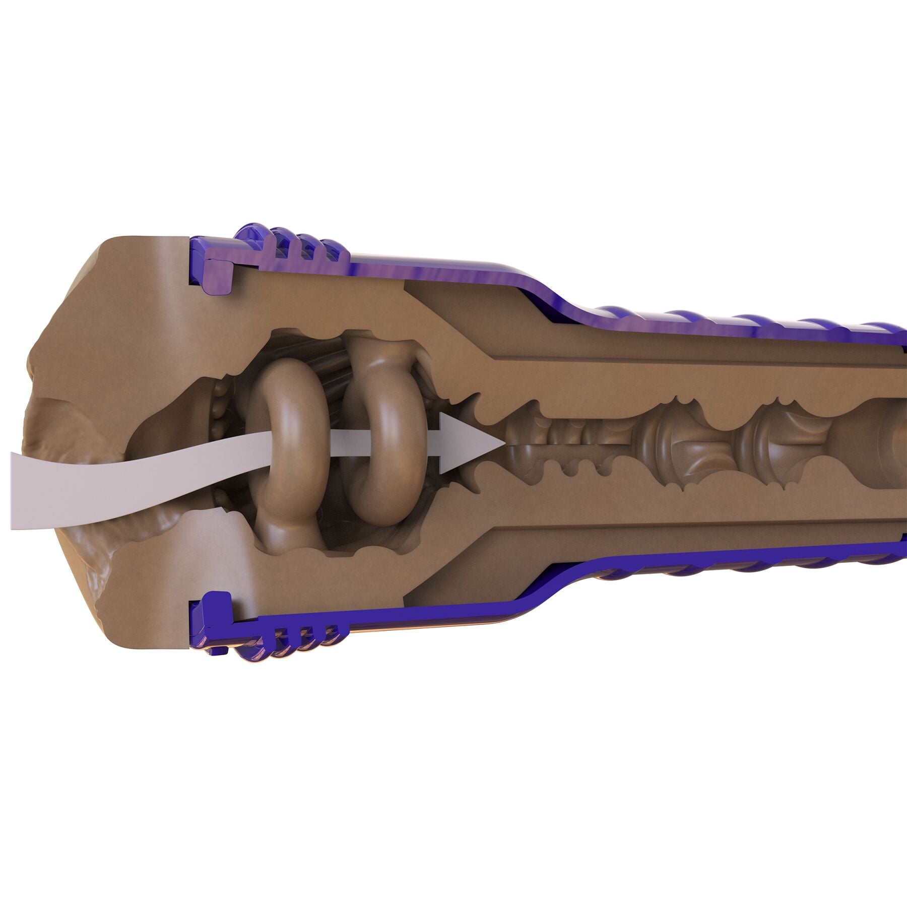 Мастурбатор-вагіна Fleshlight Boost Bang Medium Dark Flesh