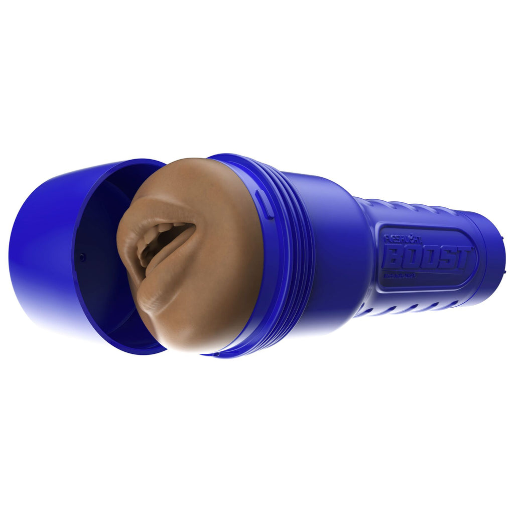Мастурбатор-ротик Fleshlight Boost Blow Medium Dark Flesh