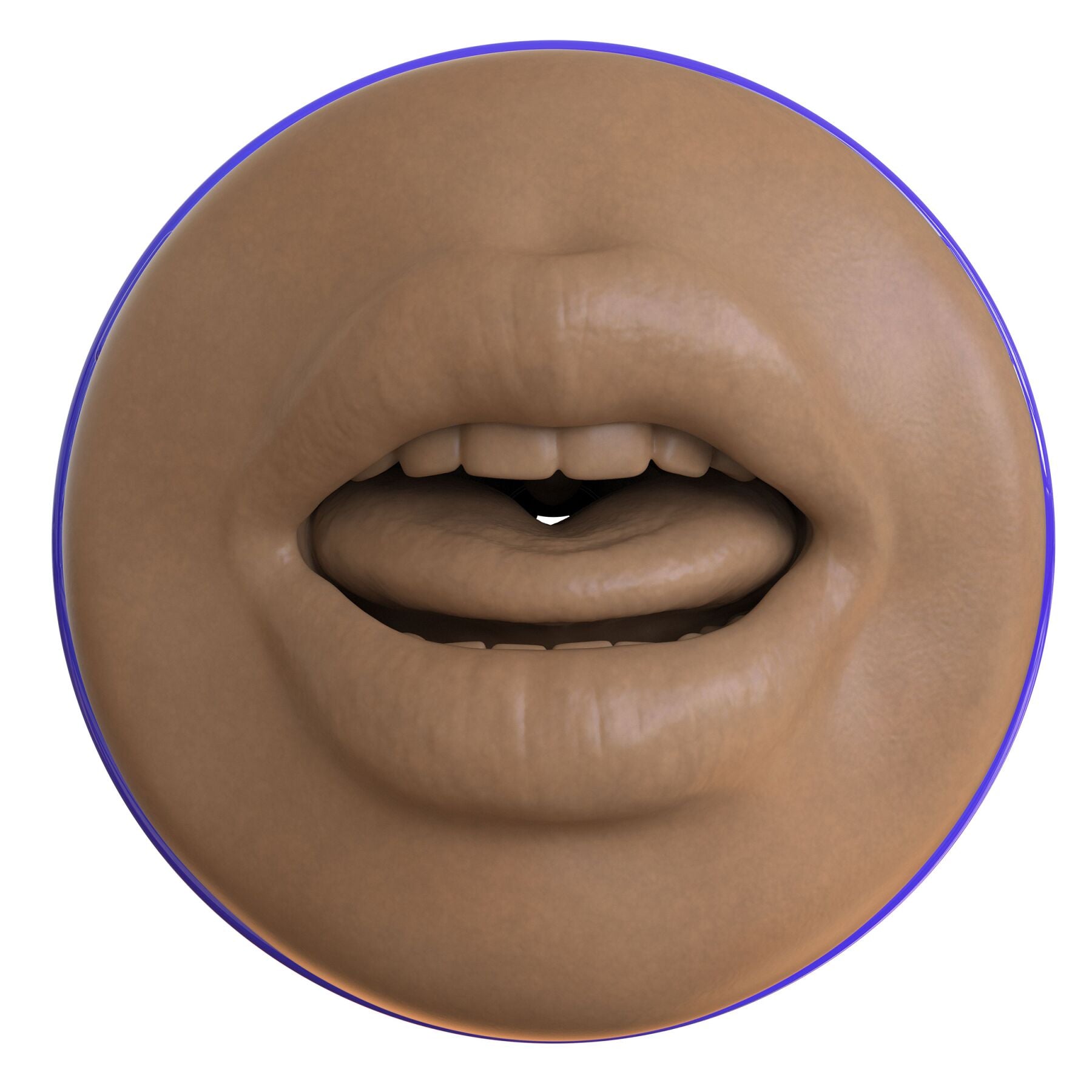Мастурбатор-ротик Fleshlight Boost Blow Medium Dark Flesh