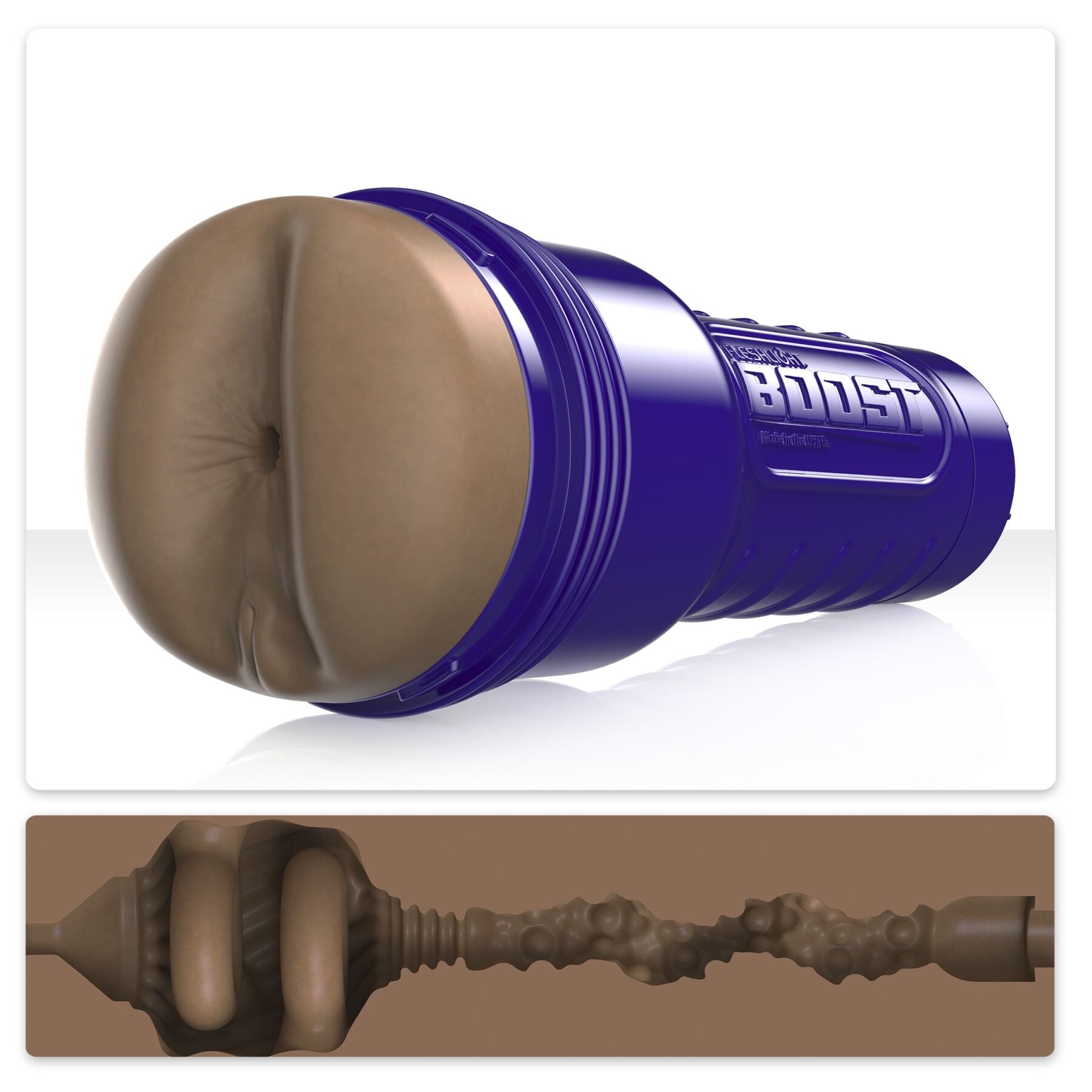 Мастурбатор-попка Fleshlight Boost Blast Female Medium Dark Flesh
