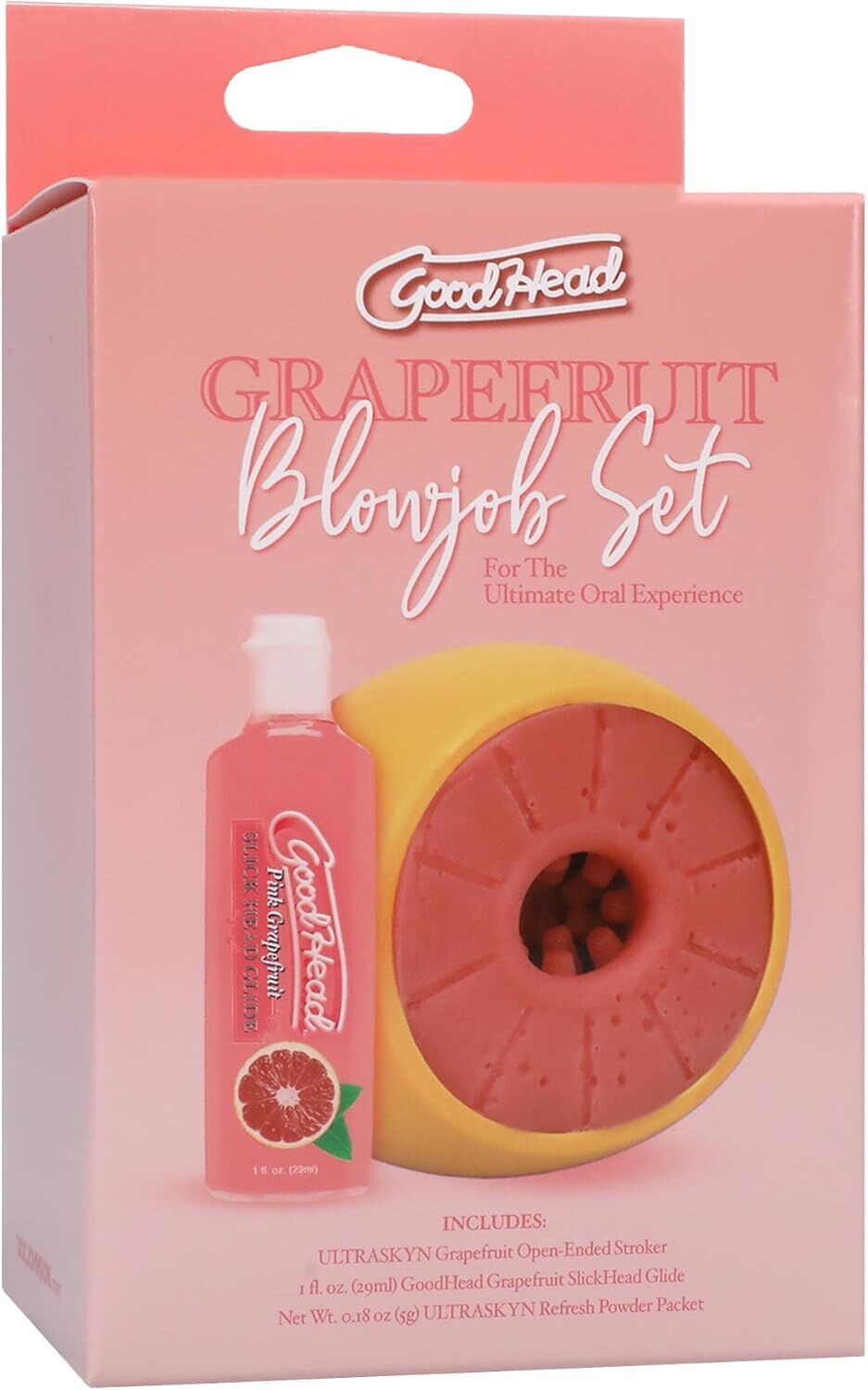 Набір для мінету Doc Johnson GoodHead Grapefruit Blowjob Set