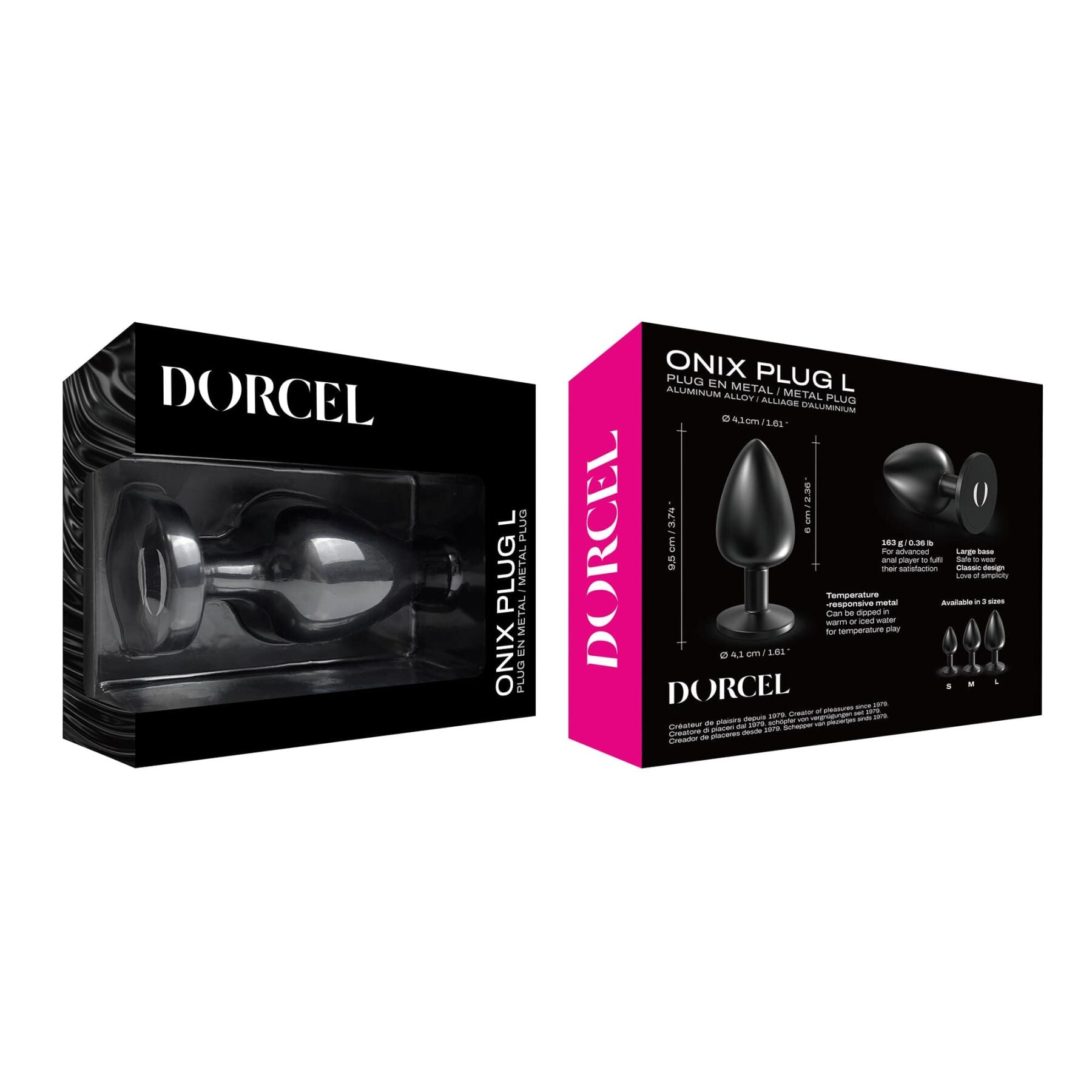 Анальна пробка Dorcel ONIX PLUG