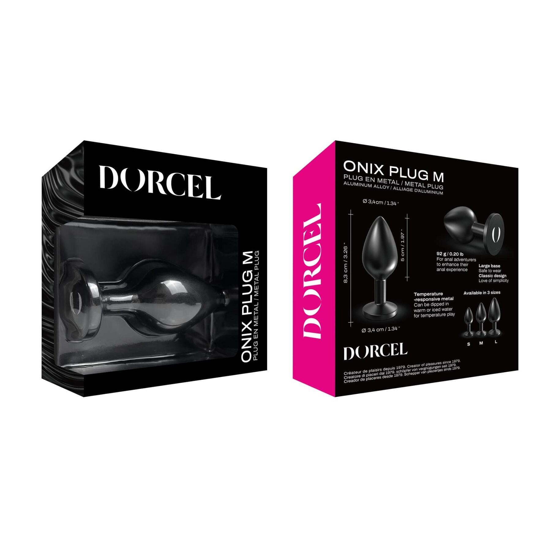 Анальна пробка Dorcel ONIX PLUG