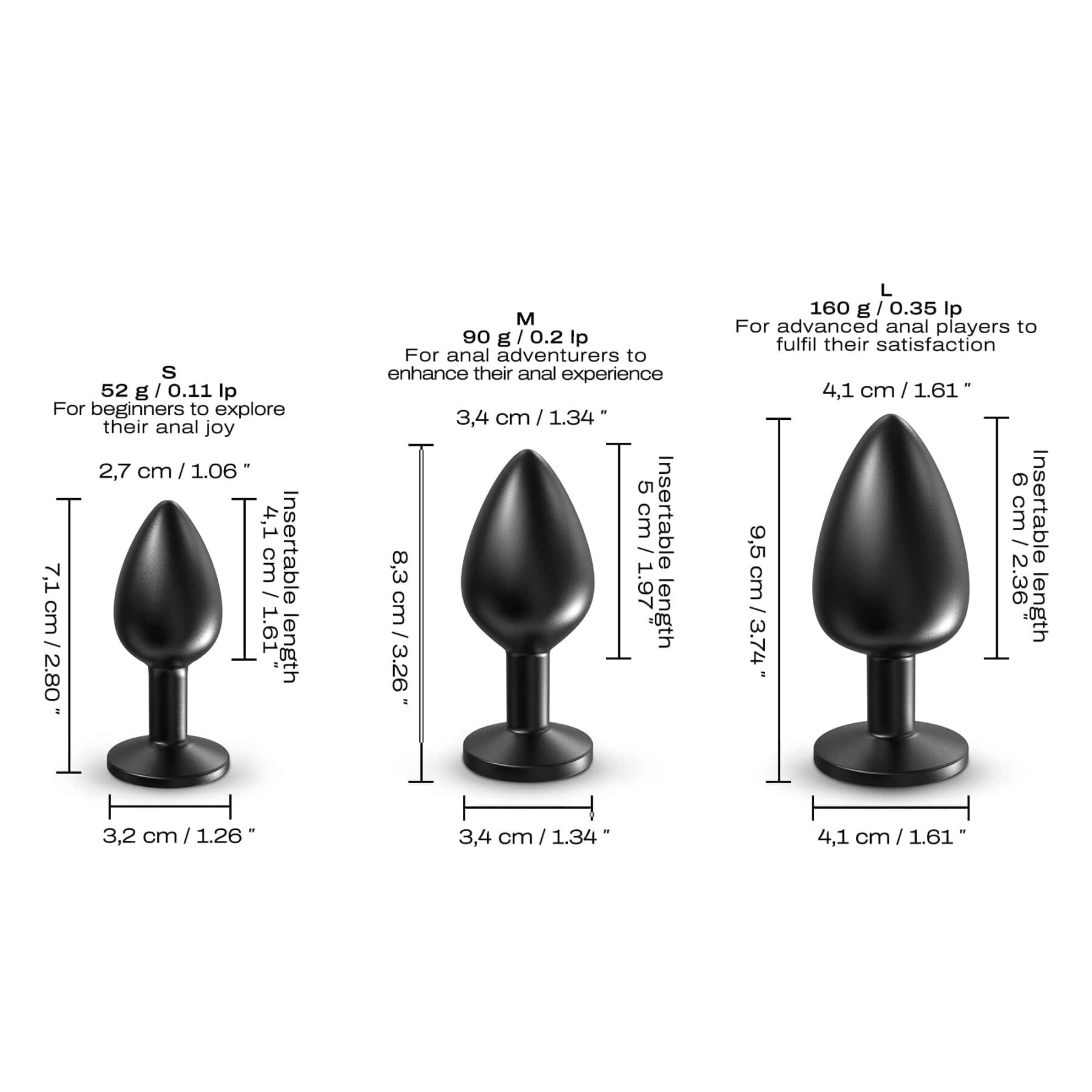 Анальна пробка Dorcel ONIX PLUG