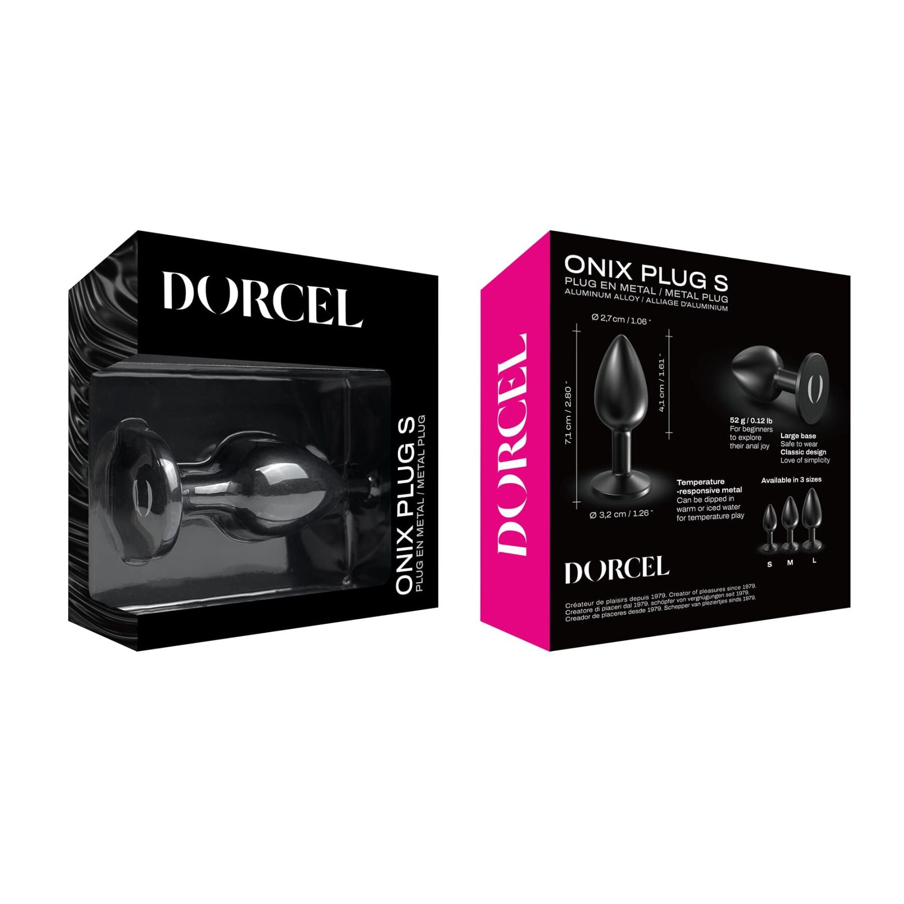 Анальна пробка Dorcel ONIX PLUG