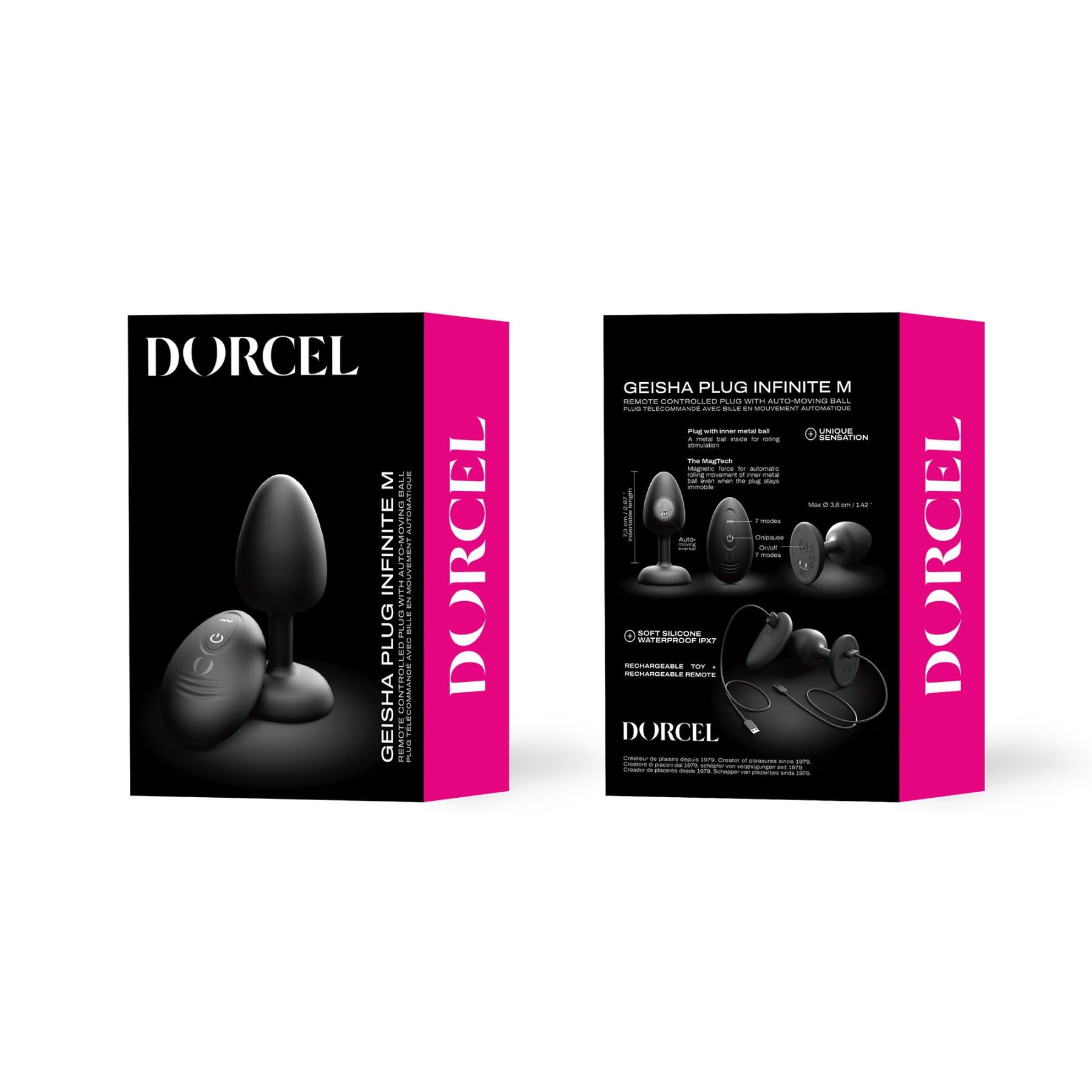 Анальна пробка Dorcel Geisha Plug