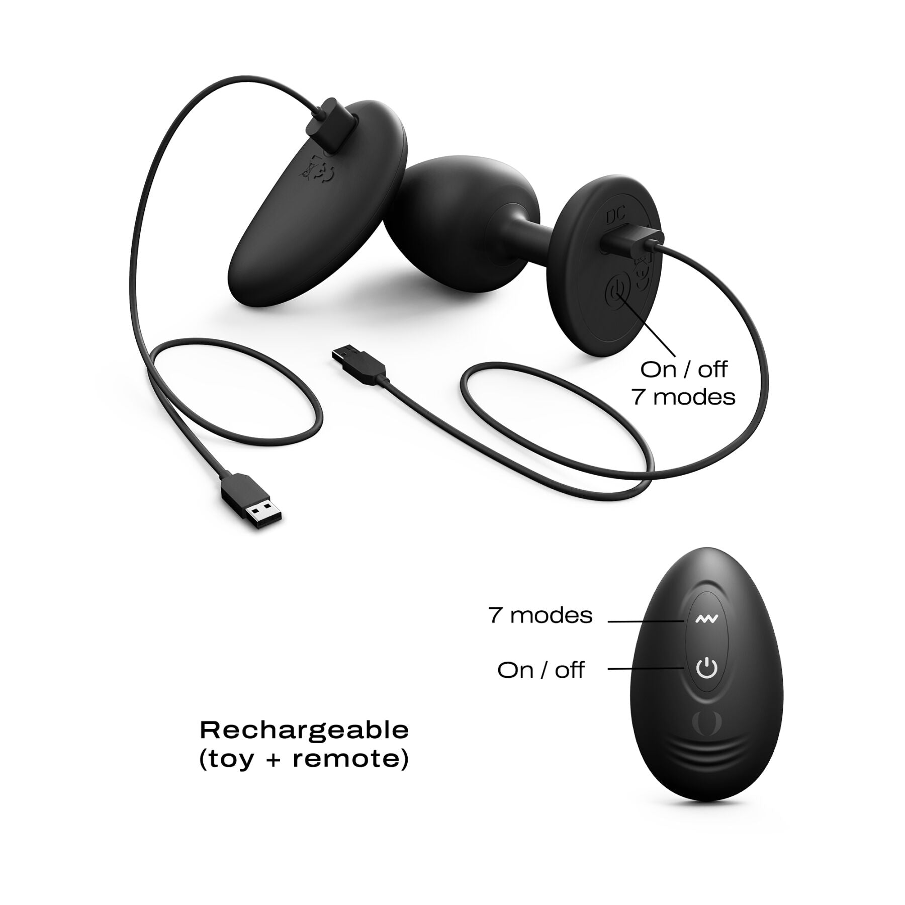 Анальна пробка Dorcel Geisha Plug