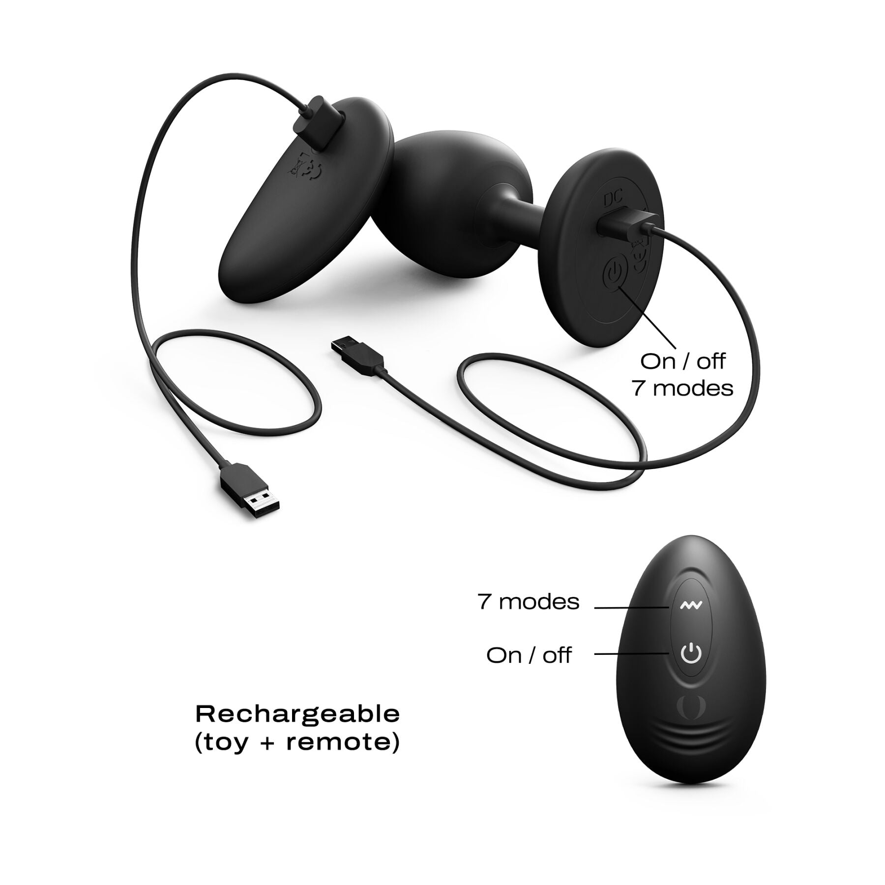 Анальна пробка Dorcel Geisha Plug