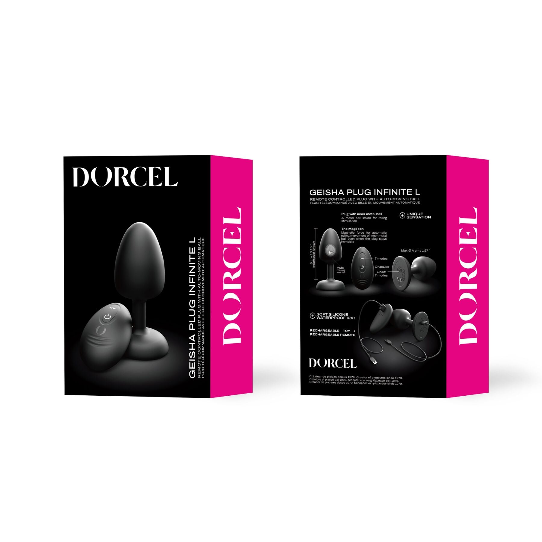 Анальна пробка Dorcel Geisha Plug