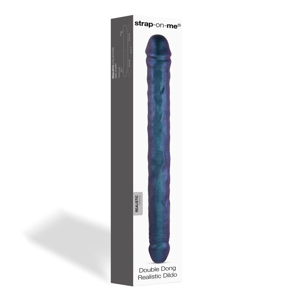 Фалоімітатор подвійний Strap-On-Me DOUBLE DONG REALISTIC DILDO