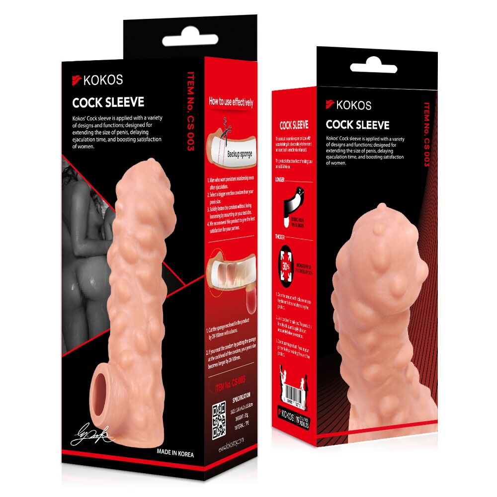 Насадка на член Kokos Cock Sleeve