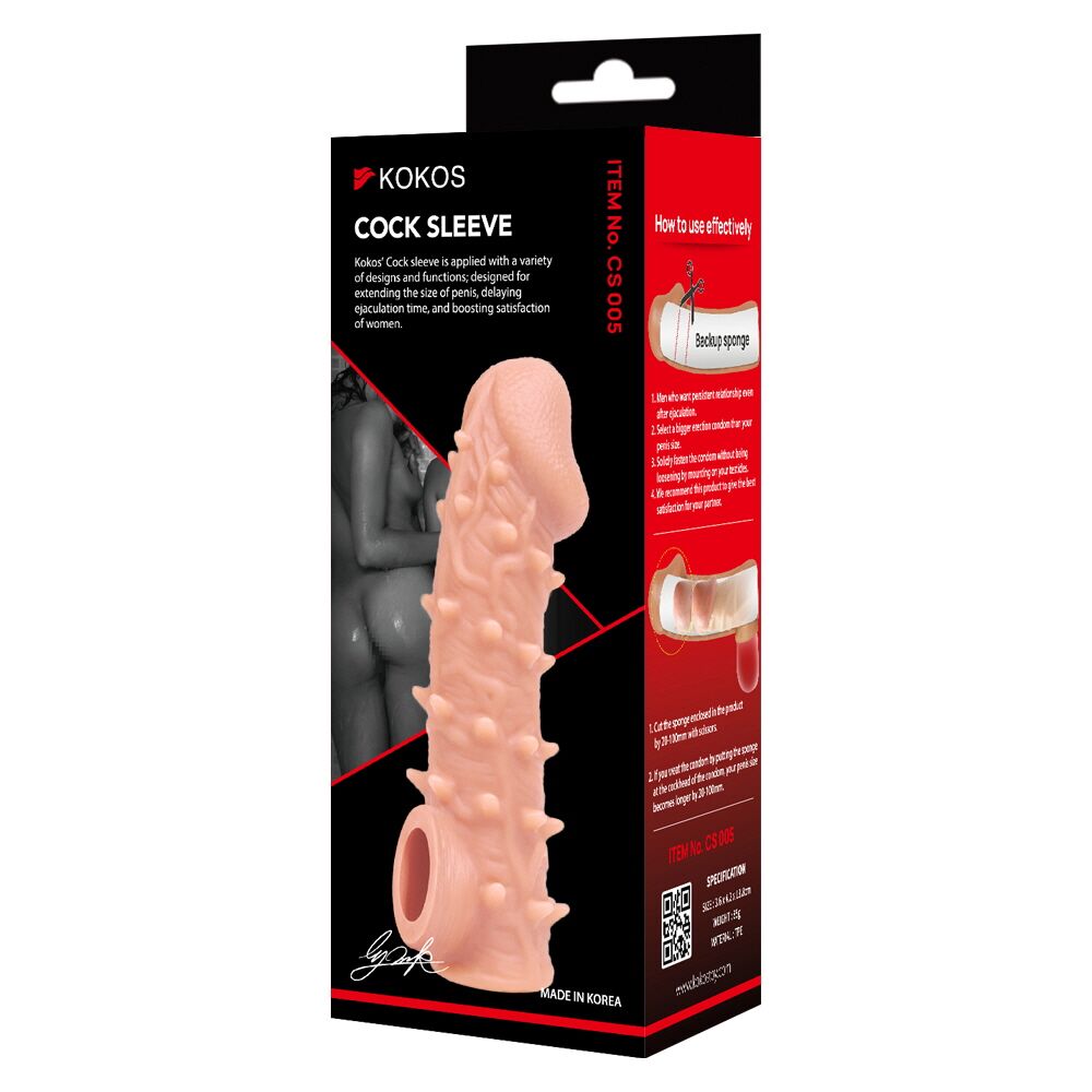 Насадка на член Kokos Cock Sleeve