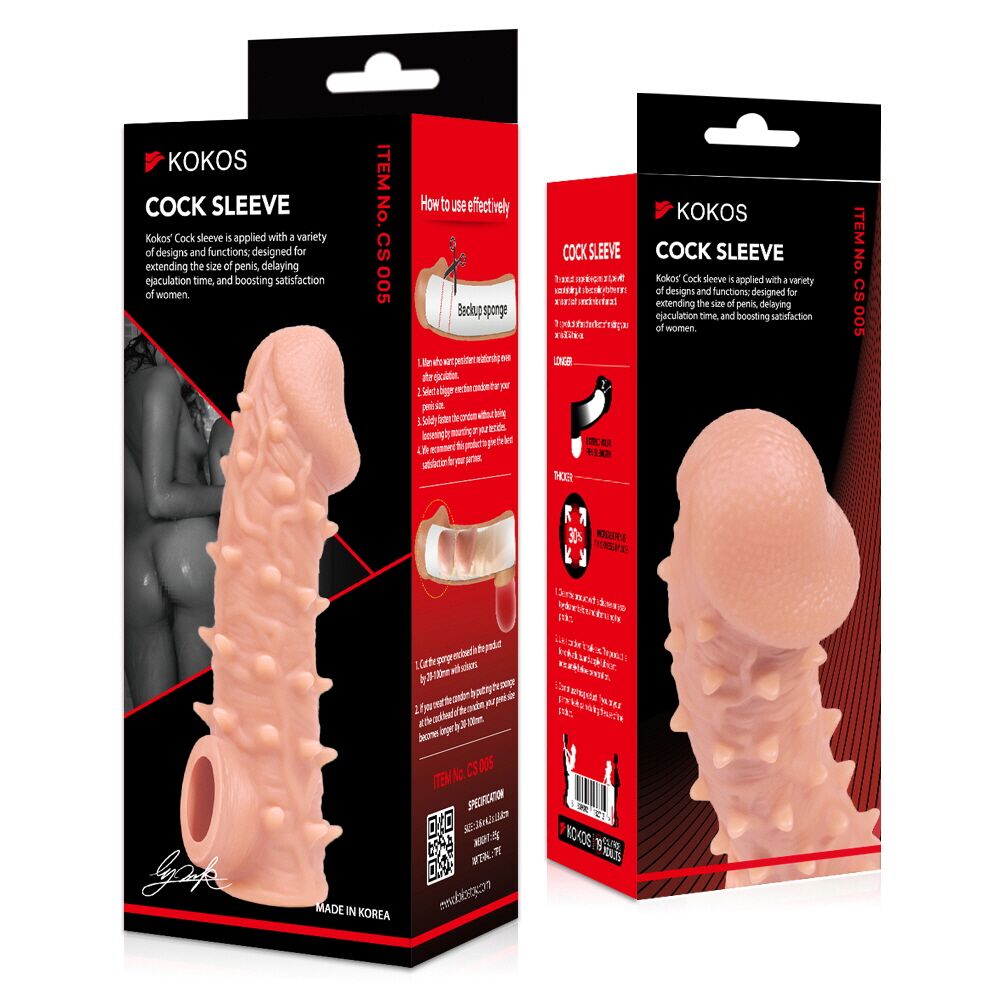 Насадка на член Kokos Cock Sleeve