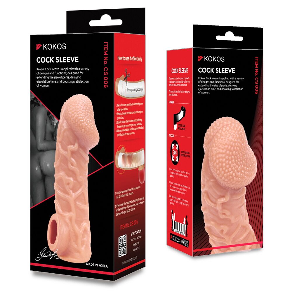 Насадка на член Kokos Cock Sleeve