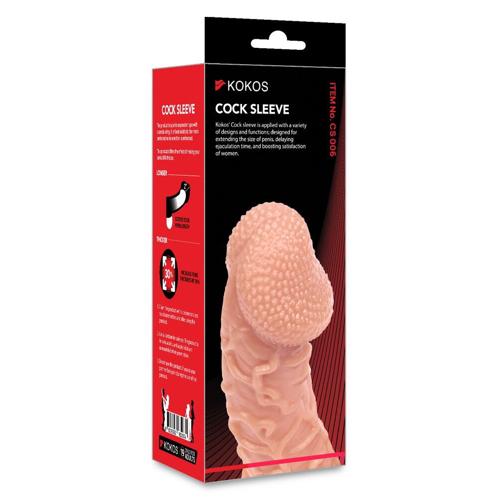 Насадка на член Kokos Cock Sleeve