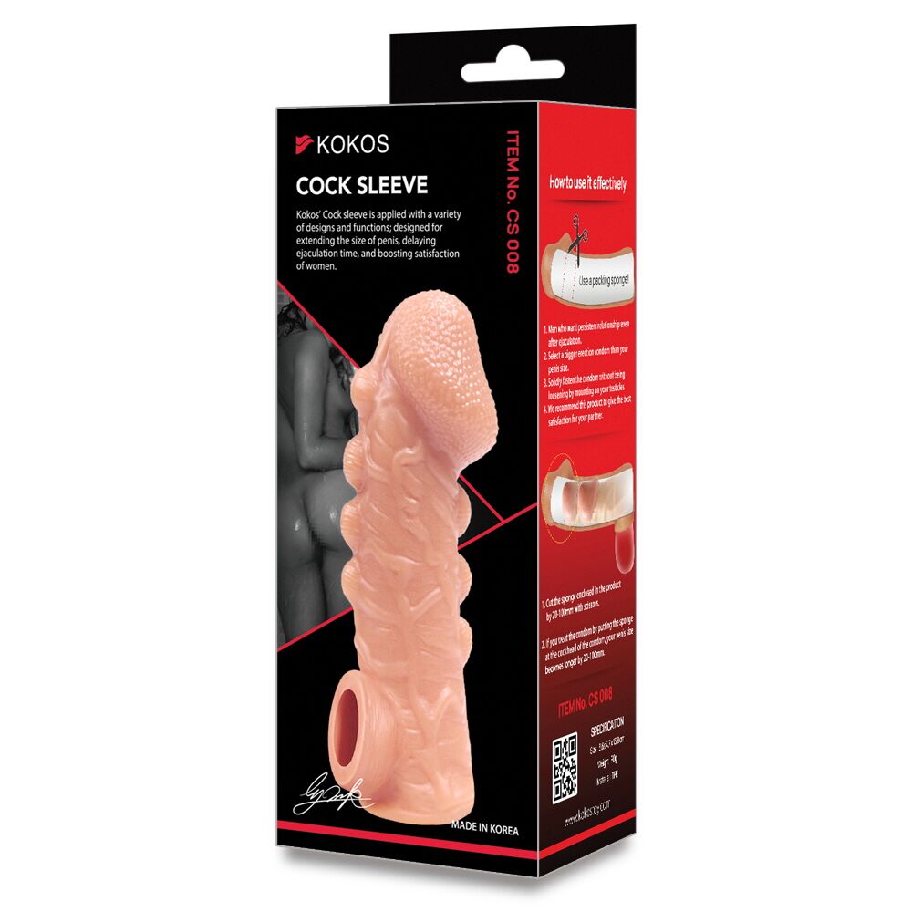 Насадка на член Kokos Cock Sleeve