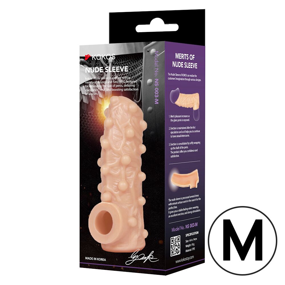 Насадка на член Kokos Nude Sleeve