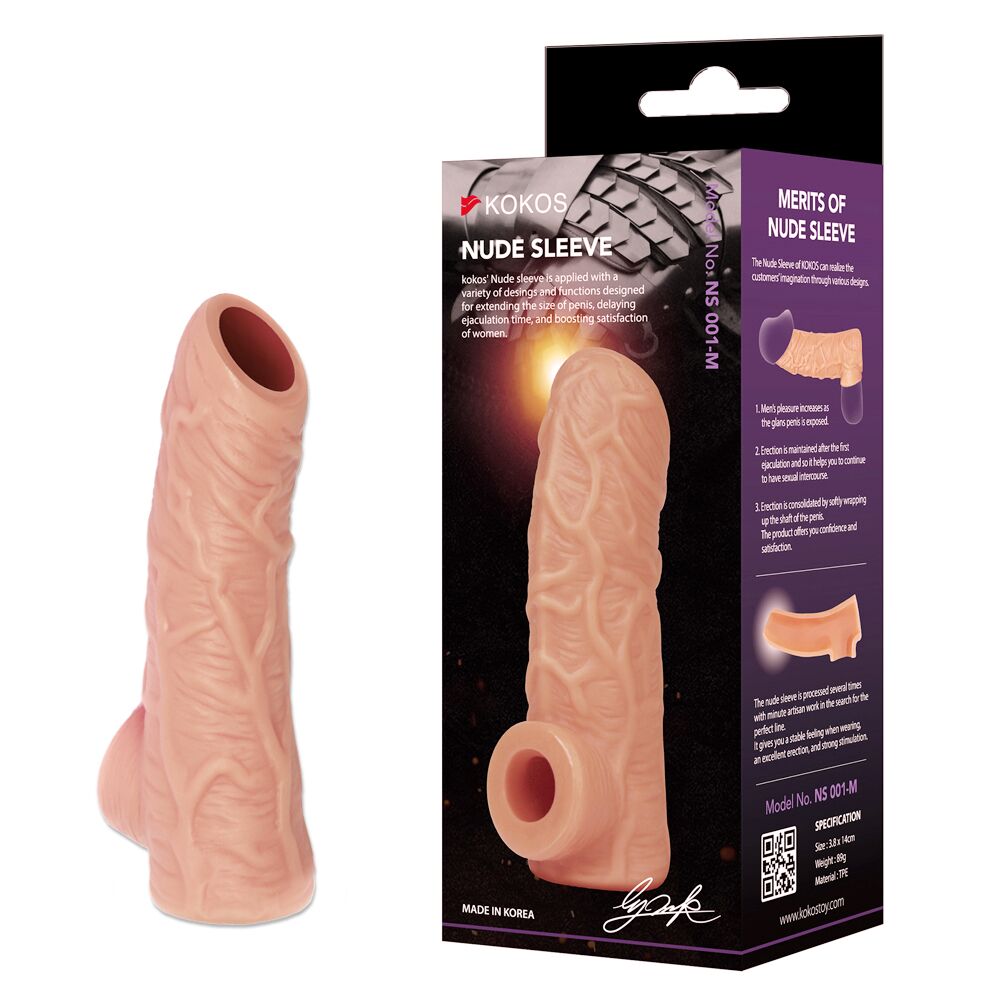 Насадка на член Kokos Nude Sleeve