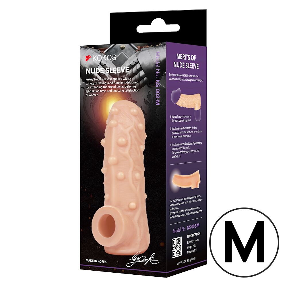 Насадка на член Kokos Nude Sleeve