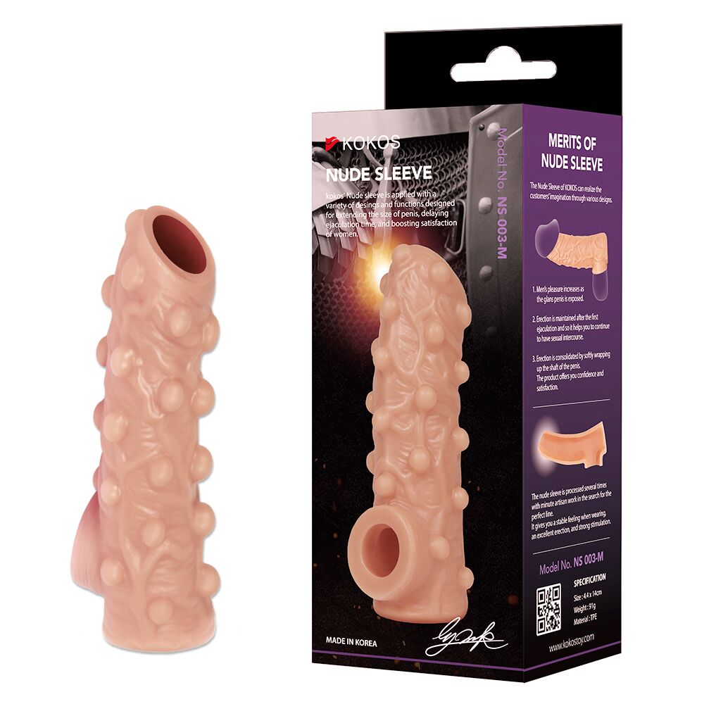 Насадка на член Kokos Nude Sleeve