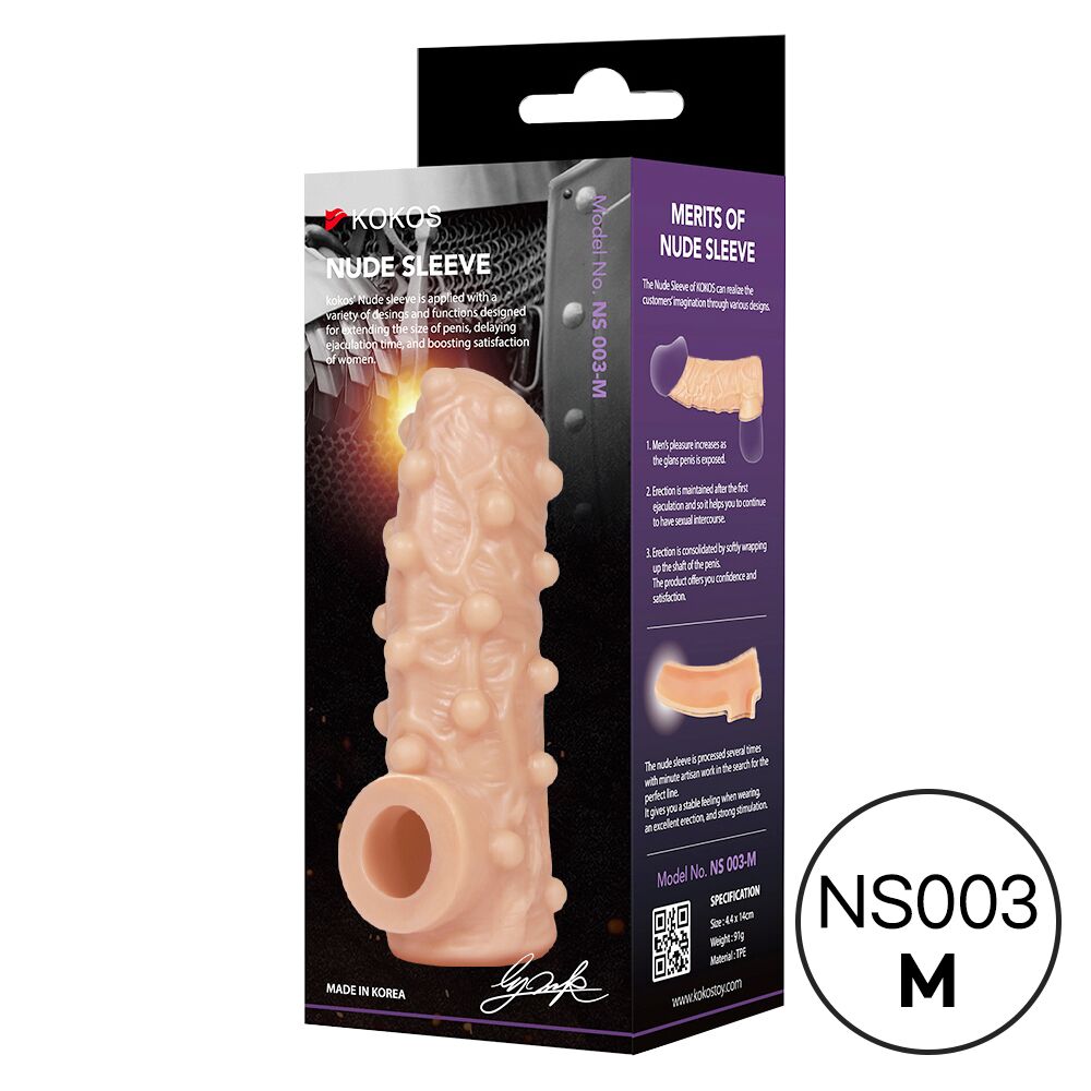 Насадка на член Kokos Nude Sleeve