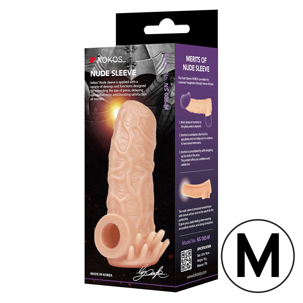 Насадка на член Kokos Nude Sleeve