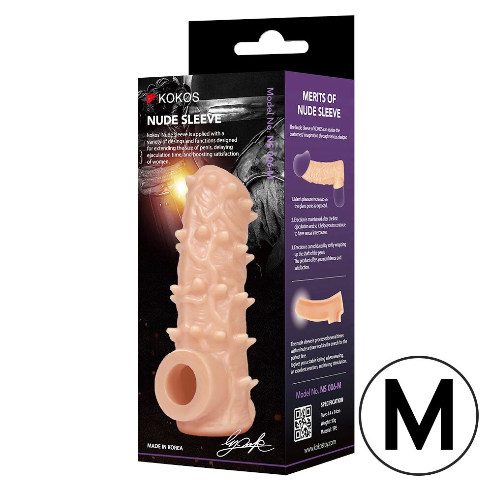 Насадка на член Kokos Nude Sleeve