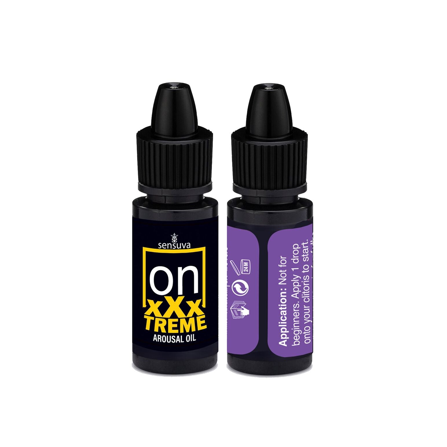 Збуджувальні краплі для клітора Sensuva On xXxTREME Arousal Oil with Antidote + антидот