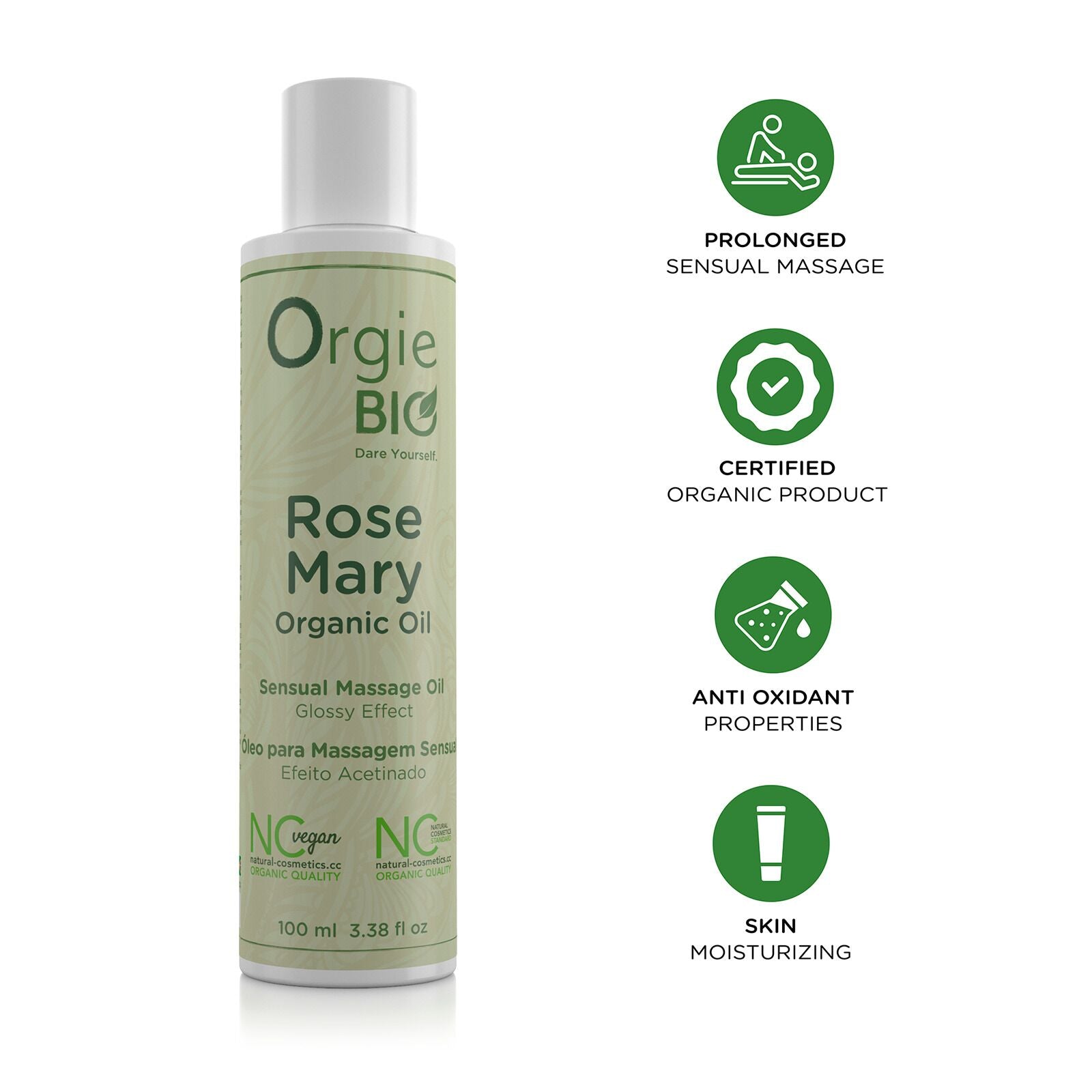 Масажна олія Orgie - Bio Rosemary Organic Oil