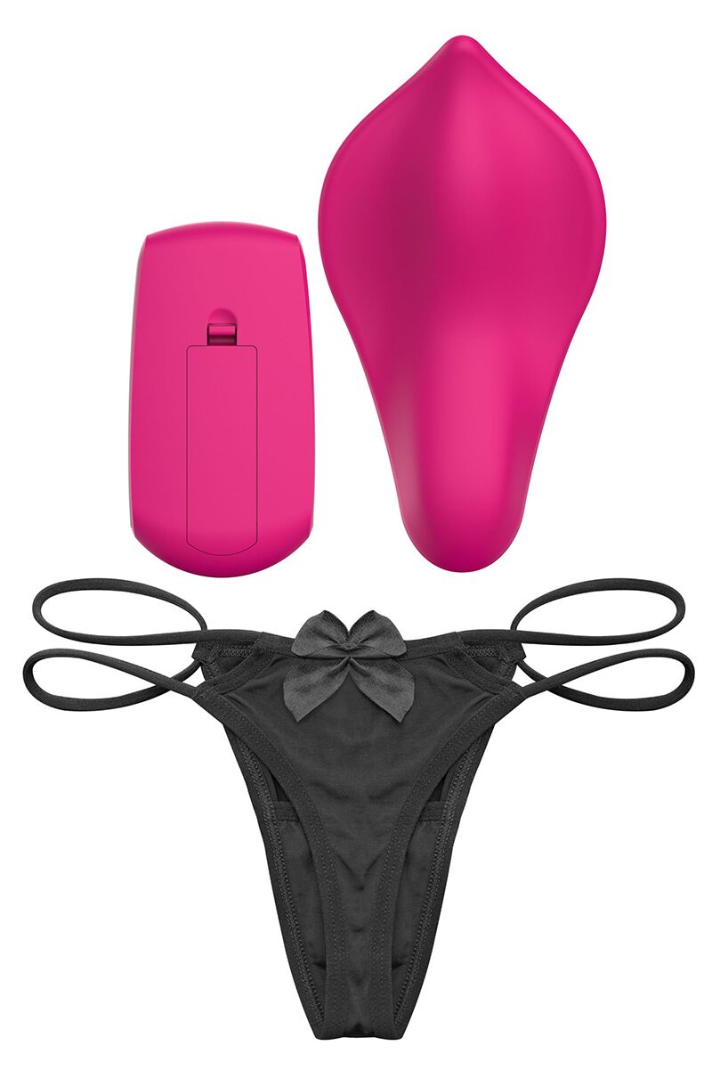 Вібратор у трусики Liebe Panty Vibe Recargable