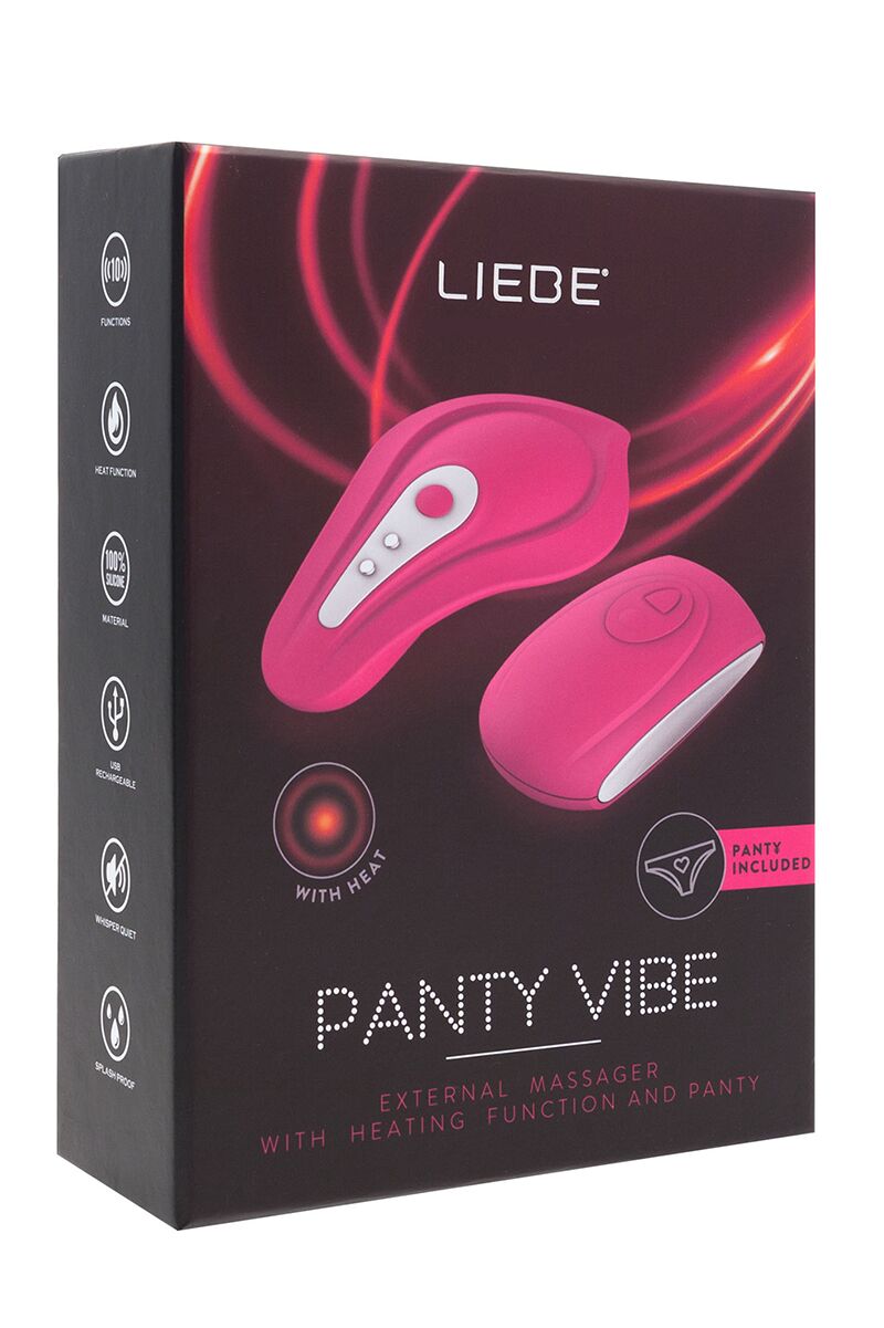 Вібратор у трусики Liebe Panty Vibe Recargable