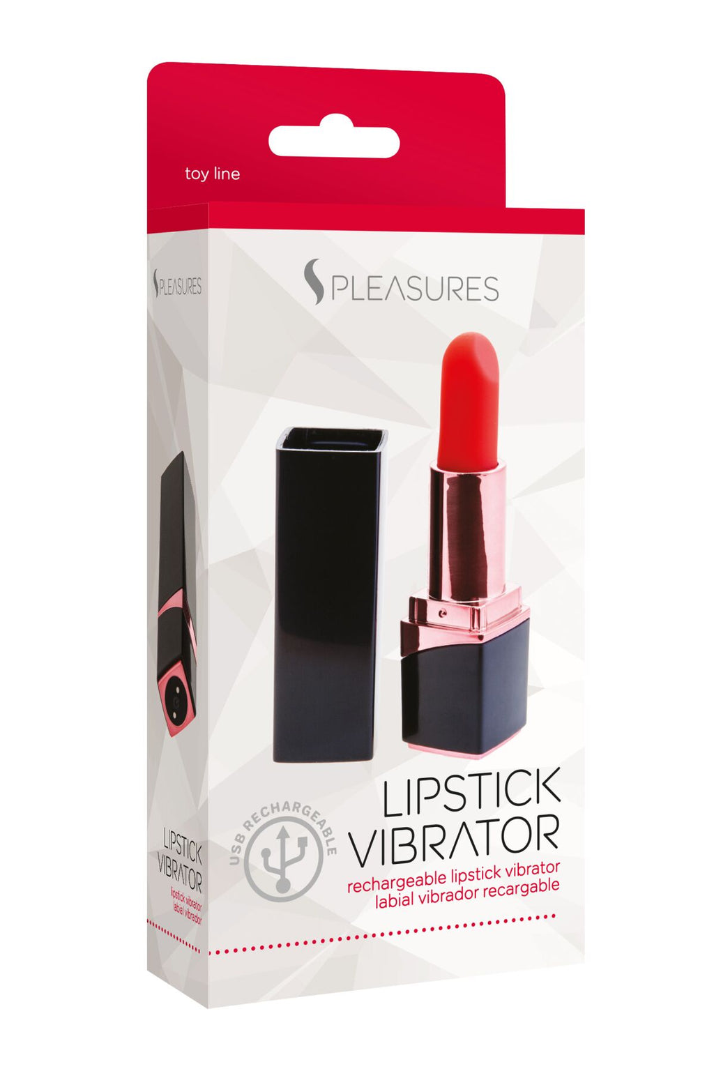 Вібратор-помада S Pleasures Lipstick Vibrator