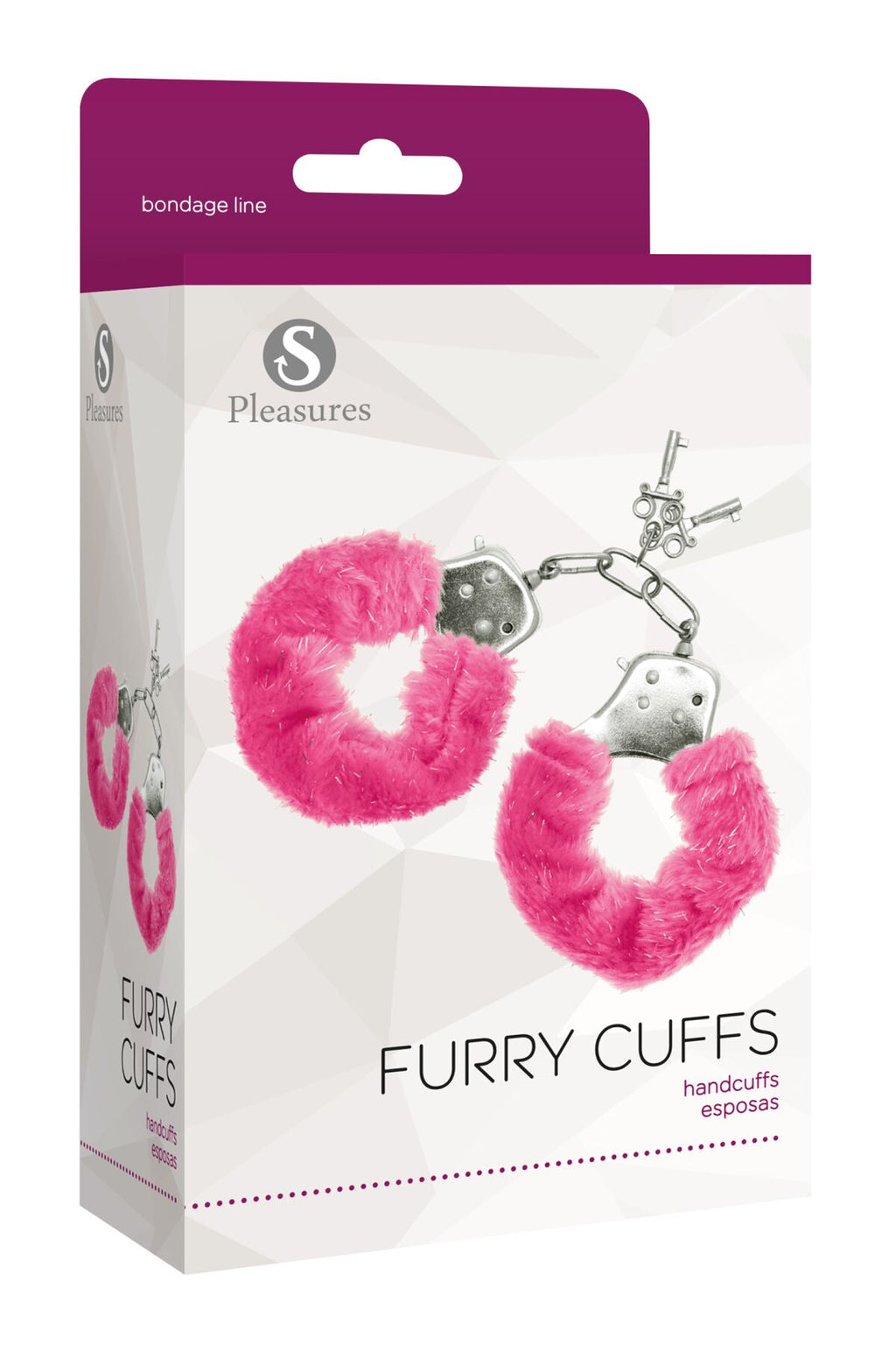 Наручники S Pleasures Furry Cuffs з