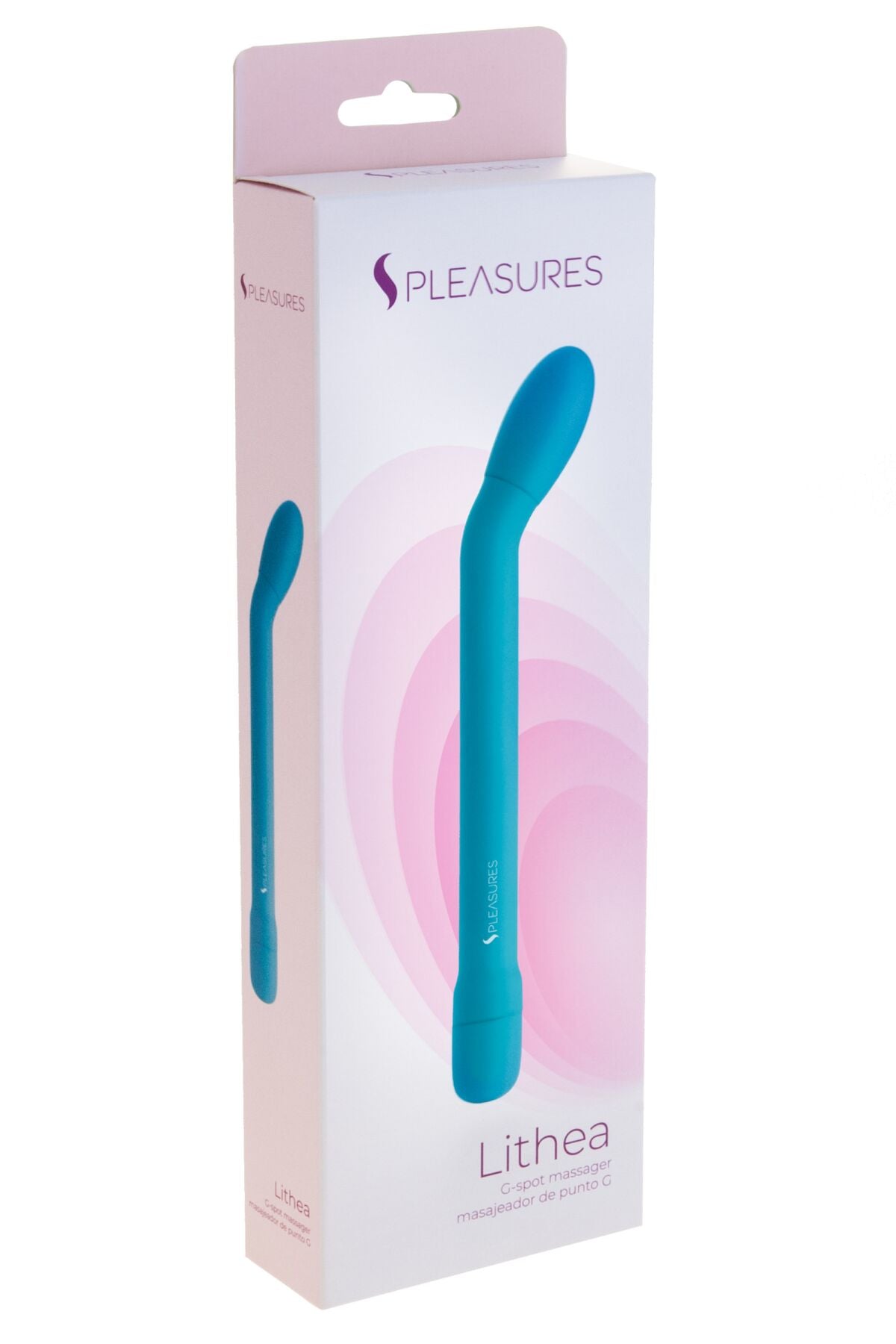 Тонкий вібратор для точки G S Pleasures Lithea Turqouise