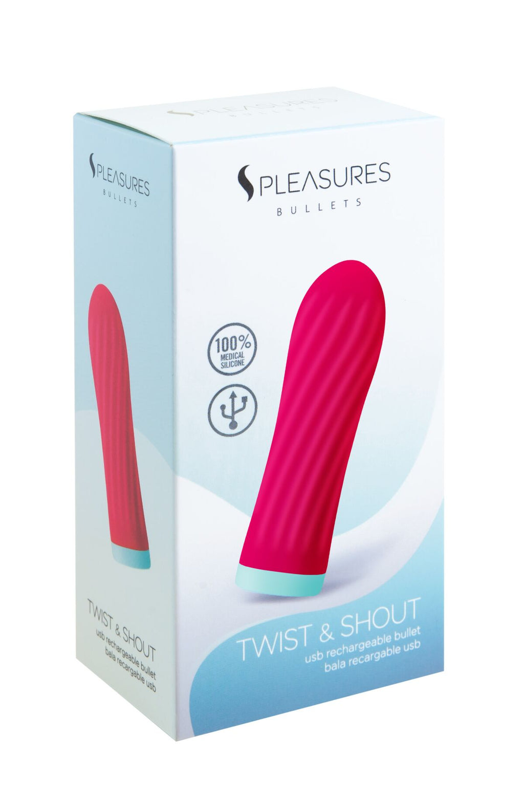 Віброкуля S Pleasures Bullets Twist & Shout