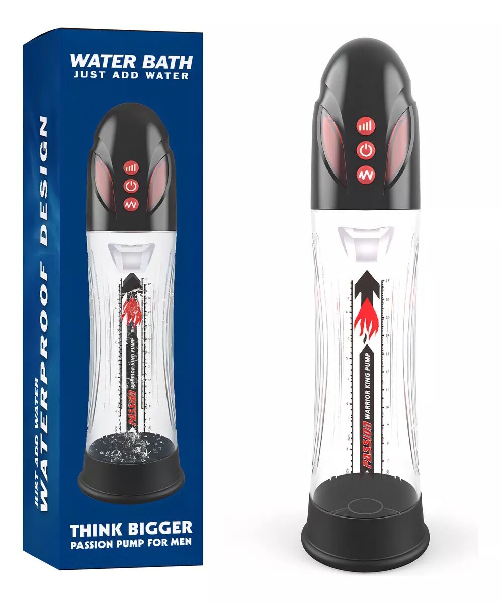 Men Powerup Автоматична гідропомпа 2в1 Water Bath